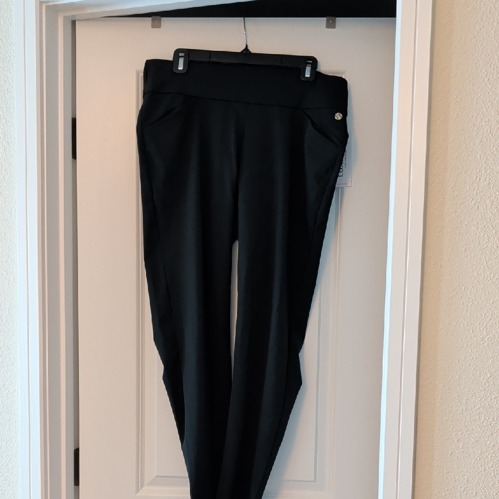 Lilly Pulitzer Black Ponte Stretch Trousers